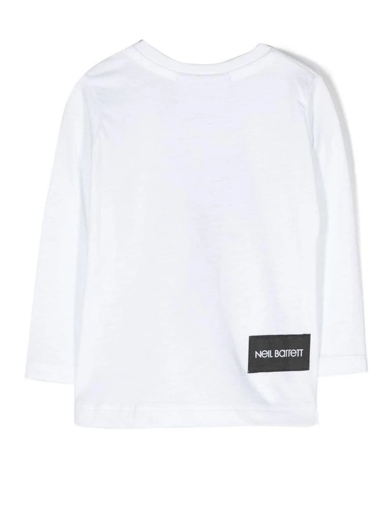 商品Neil Barrett|Neil Barrett T-shirt With Print,价格¥525,第2张图片详细描述