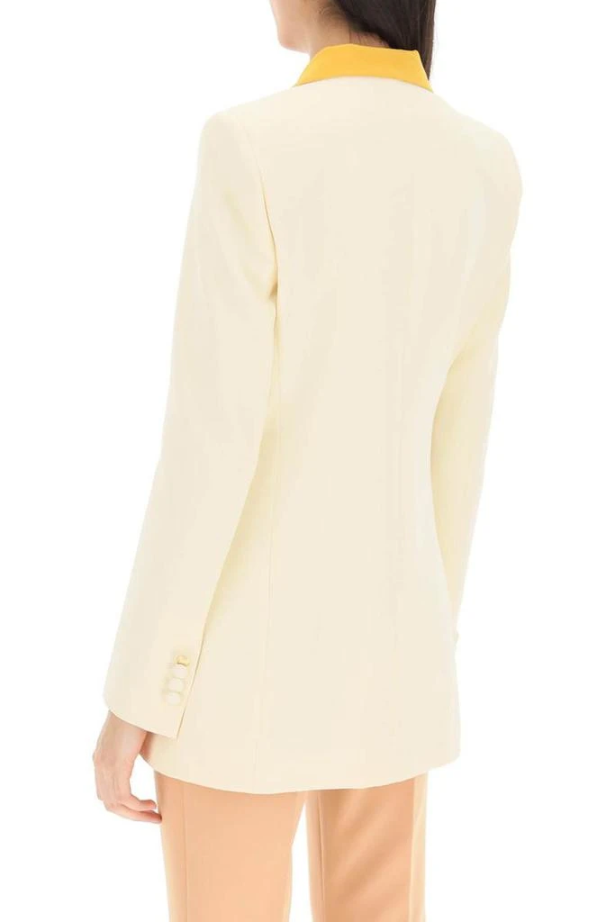 商品HEBE STUDIO|Hebe studio 'bianca' double-breasted blazer in neo-crepe,价格¥3329,第3张图片详细描述