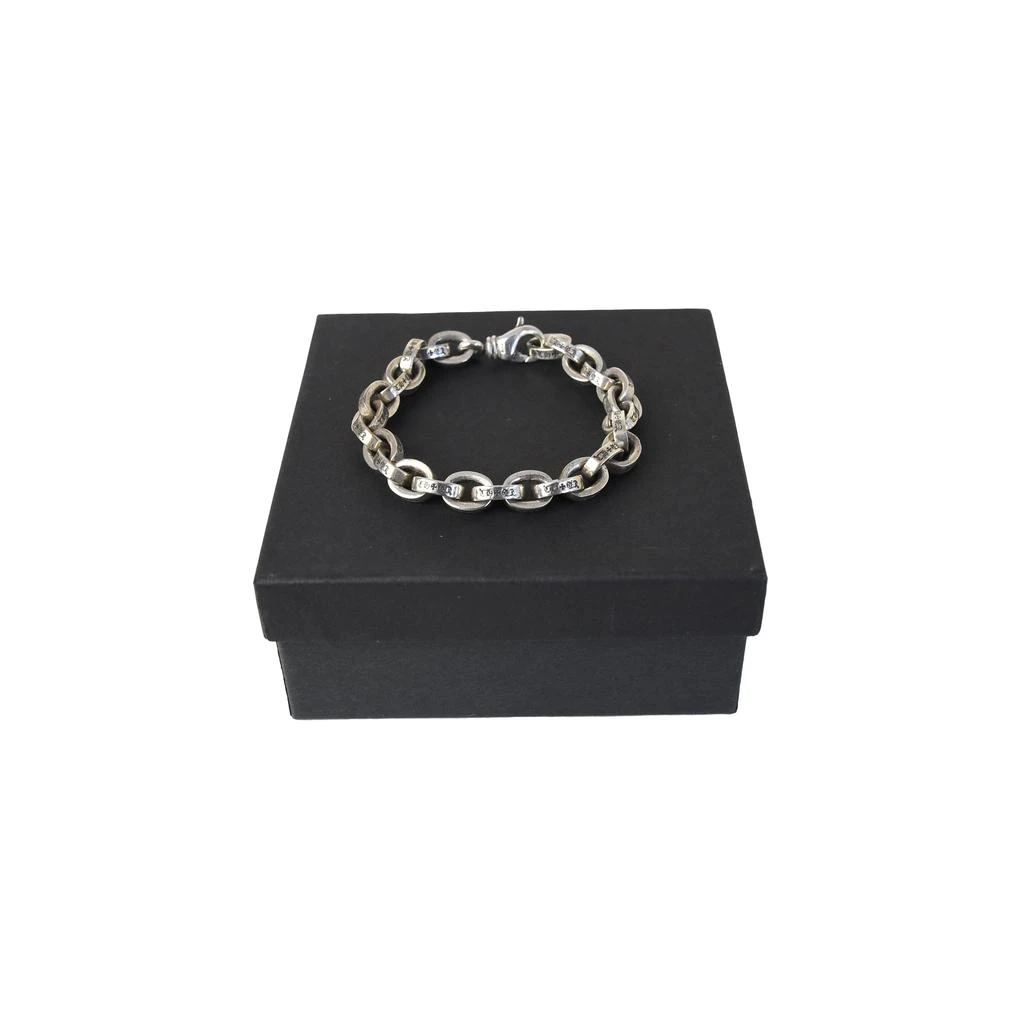 商品Chrome Hearts|Chrome Hearts Large Paper Chain Link Bracelet Silver,价格¥10161,第2张图片详细描述