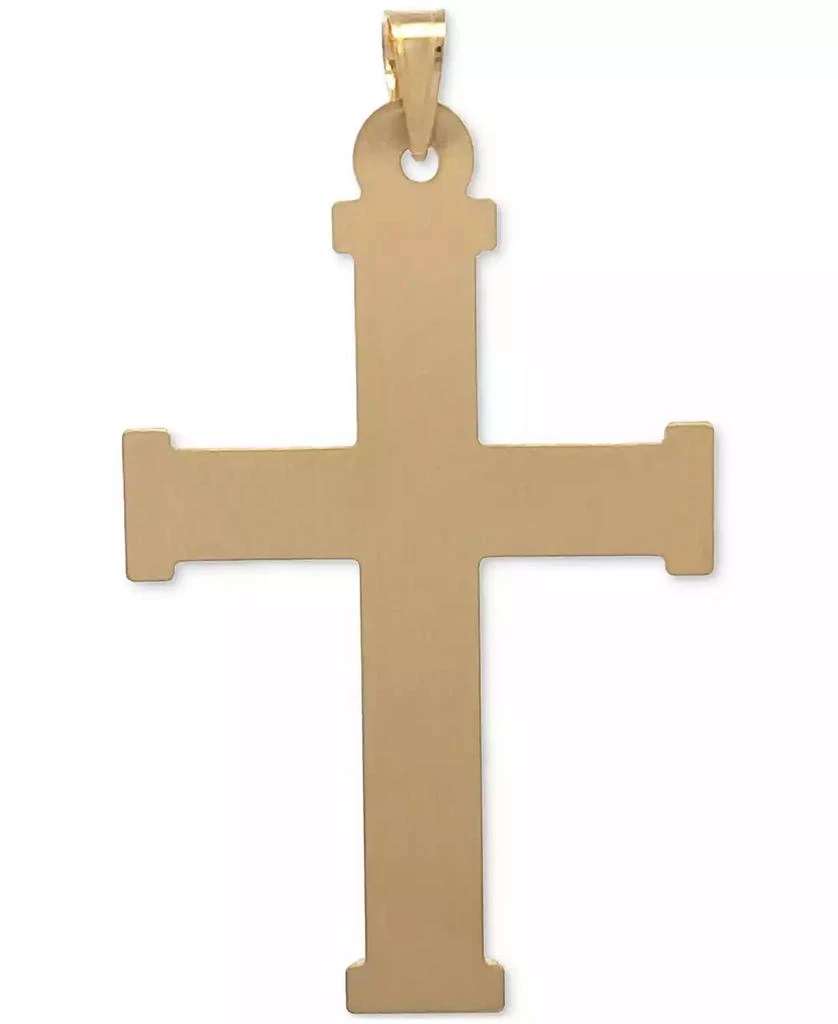 商品Macy's|Cross Pendant in 14k Yellow Gold,价格¥1216,第3张图片详细描述