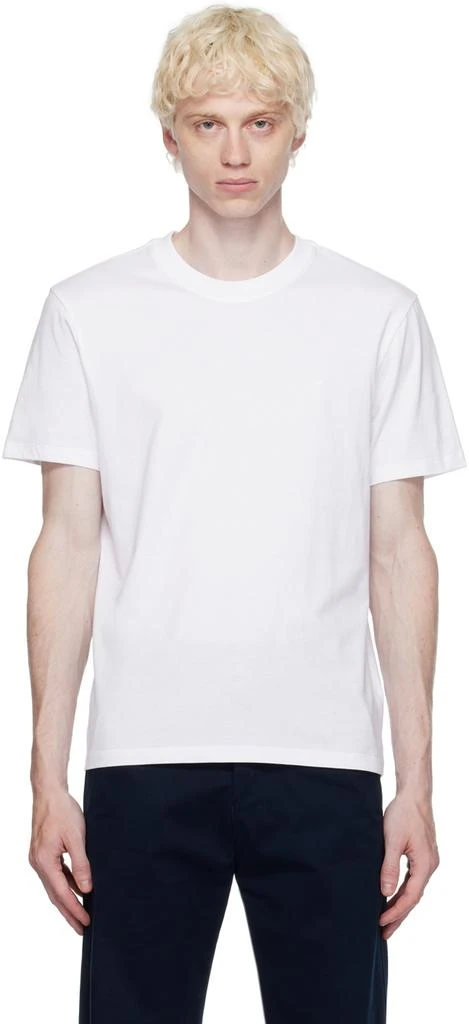 商品AMI|White Ami de Cœur T-Shirt,价格¥1217,第1张图片