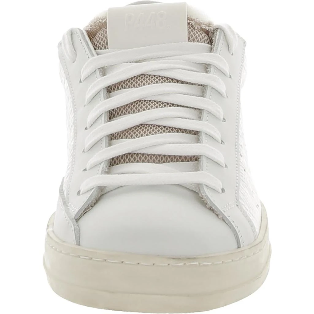 商品P448|John Womens Leather Metallic Casual and Fashion Sneakers,价格¥581,第3张图片详细描述