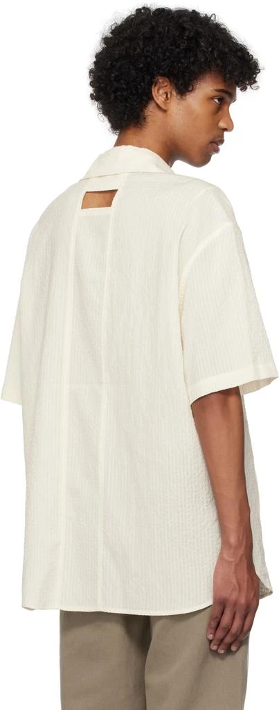 商品NULLUS|Off-White Dry Button Strap Short Sleeve Shirt,价格¥1976,第3张图片详细描述