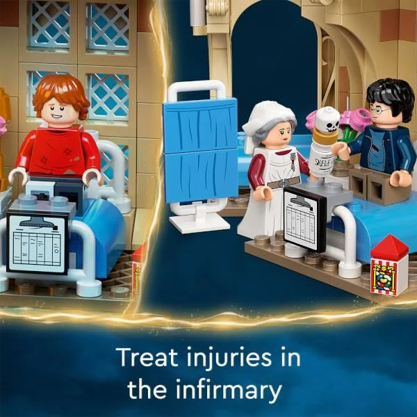 商品LEGO|LEGO Harry Potter: Hogwarts Hospital Wing Castle Toy (76398),价格¥419,第3张图片详细描述