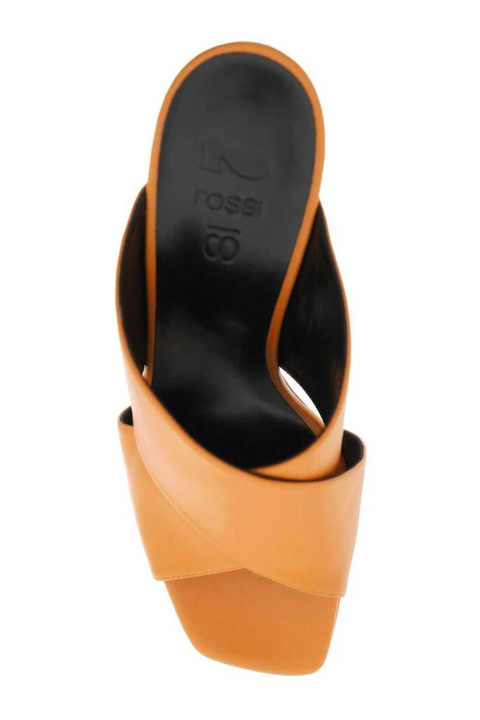 商品SI ROSSI|Si rossi leather mules,价格¥2937,第2张图片详细描述