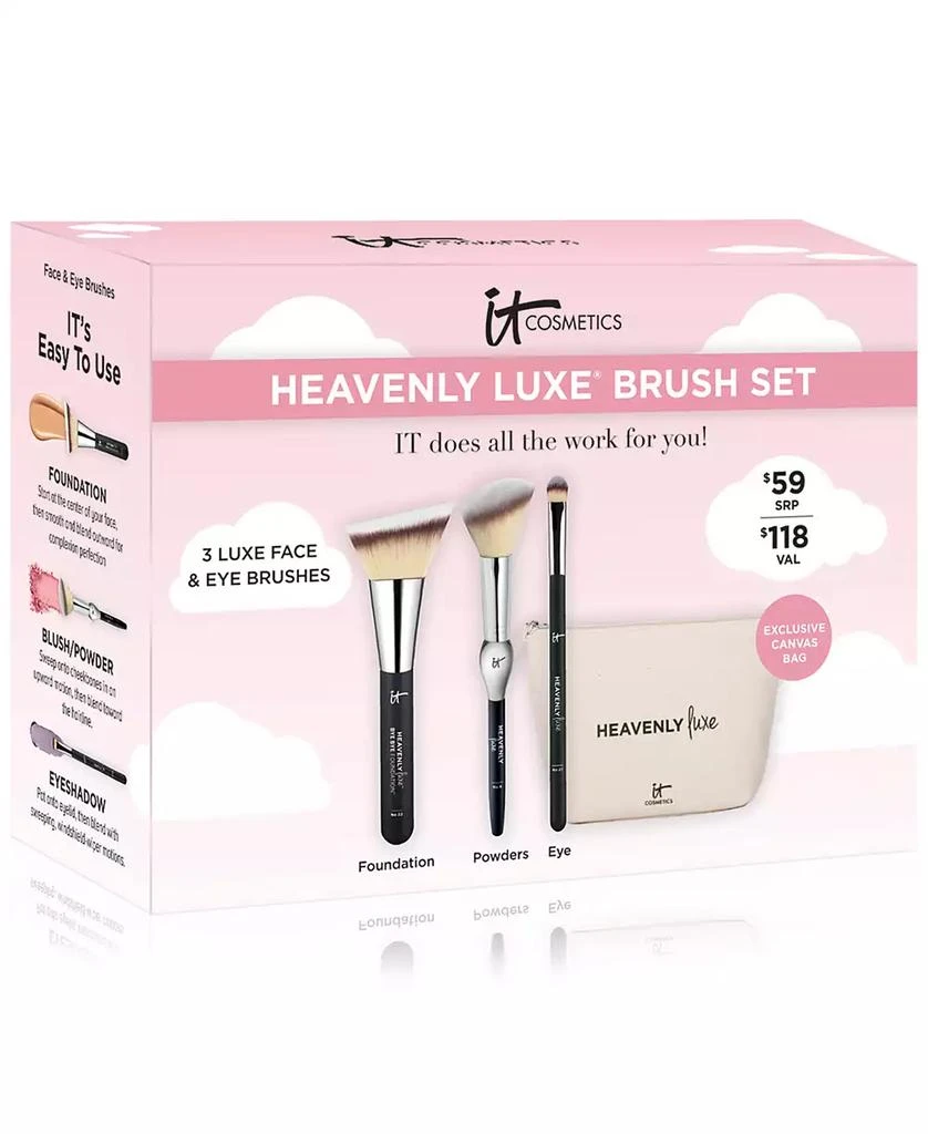 商品IT Cosmetics|4-Pc. Heavenly Luxe Makeup Brush Set,价格¥448,第4张图片详细描述