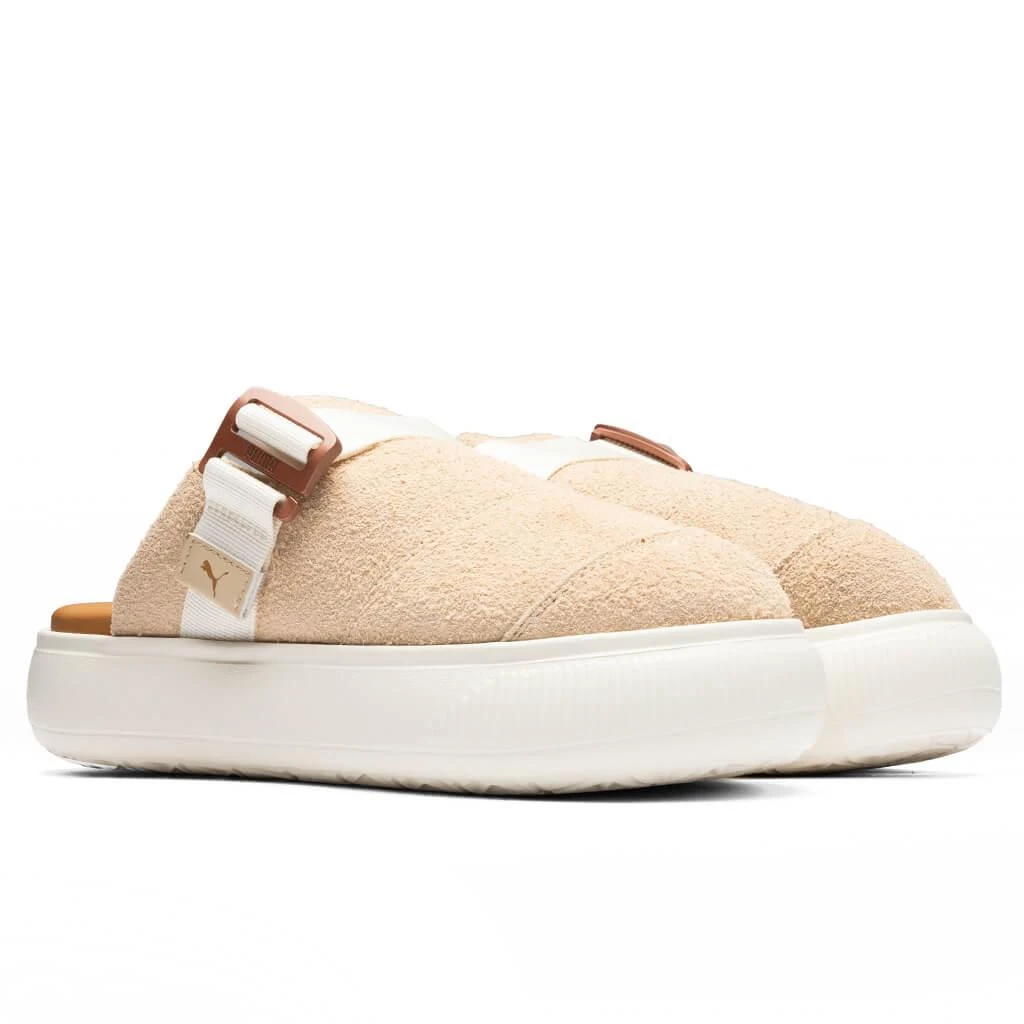 商品Puma|Women's Suede Mayu Mule - Khaki,价格¥411,第3张图片详细描述