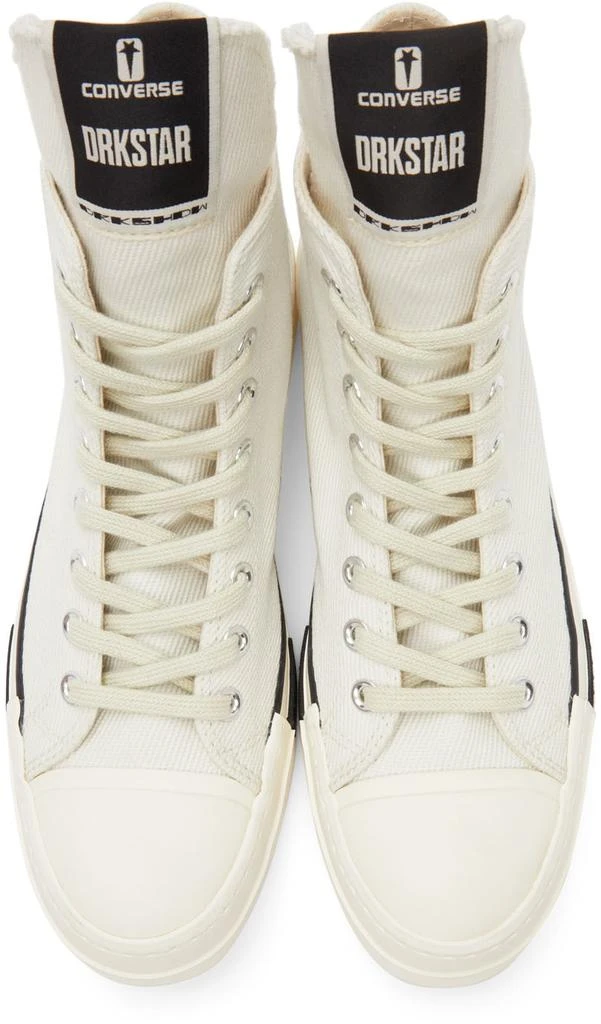 商品Rick Owens|Off-White Converse Edition Drkstar Hi Sneakers,价格¥932,第5张图片详细描述