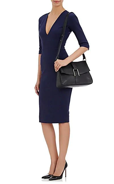 商品Delvaux|Givry Leather Shoulder Bag,价格¥22391,第2张图片详细描述