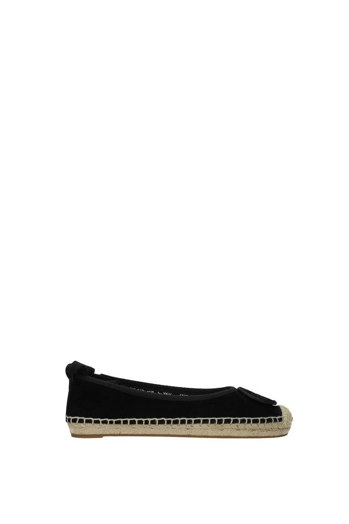 Espadrilles minnie Suede Black商品第1张图片规格展示