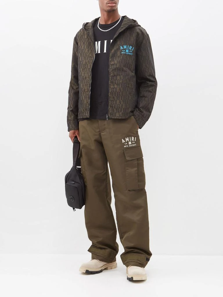商品AMIRI|Logo-embroidered monogram-print shell jacket,价格¥11178,第2张图片详细描述