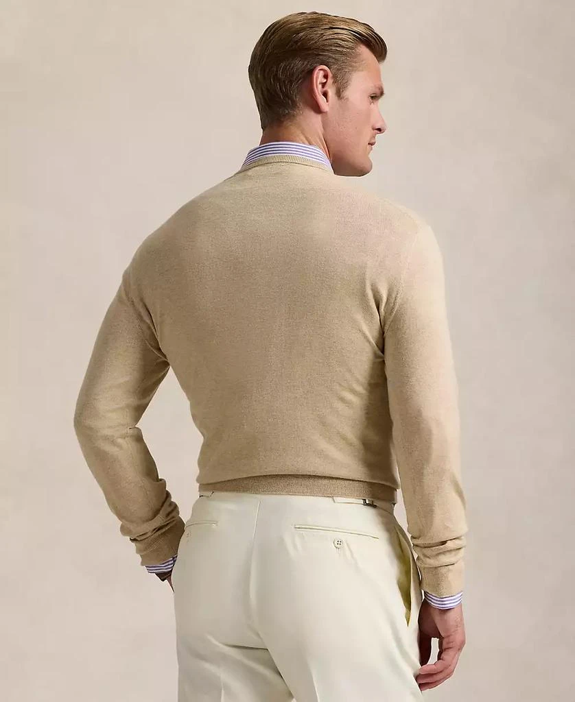 商品Ralph Lauren|Men's Cotton V-Neck Sweater,价格¥346,第2张图片详细描述
