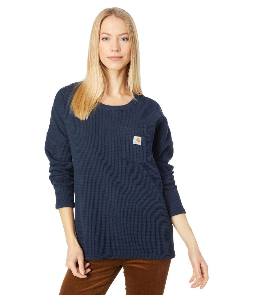 商品Carhartt|Relaxed Fit Heavyweight Long Sleeve Crew Neck Pocket Thermal Shirt,价格¥337,第1张图片