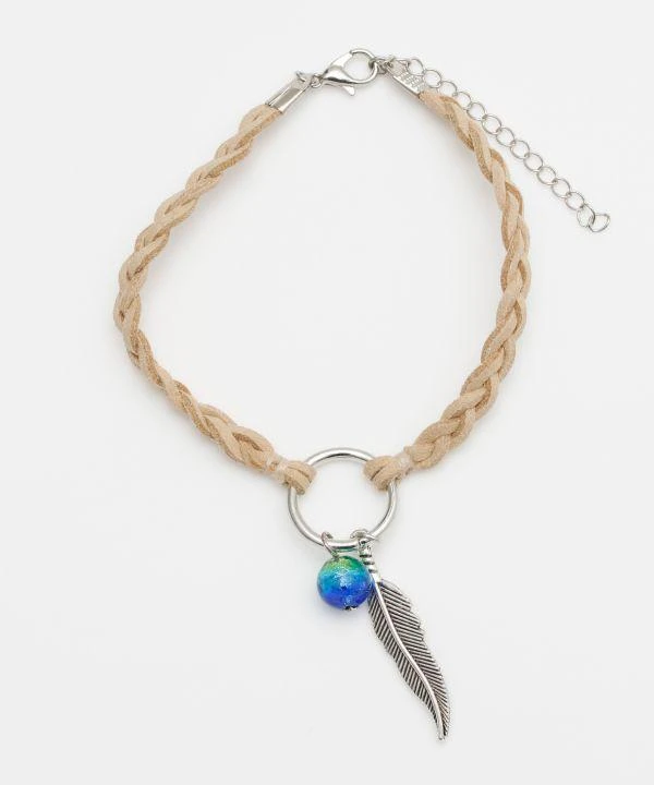 商品AMINA|Luminous HOTARUDAMA x Feather Anklet,价格¥126,第1张图片