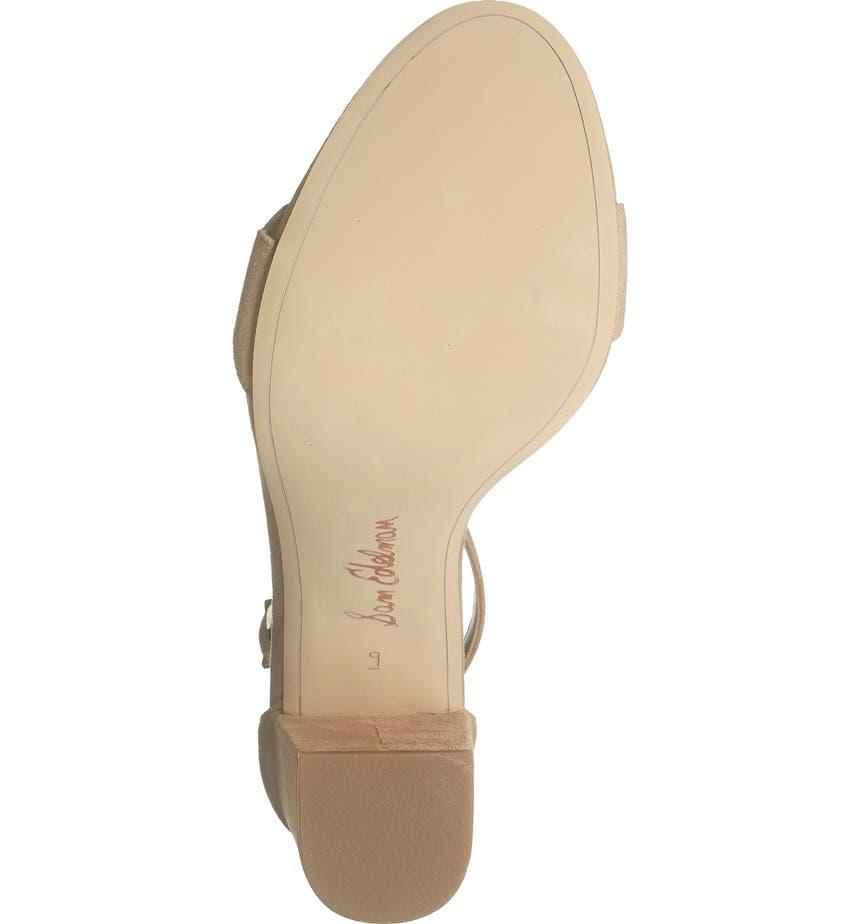 Odila Scalloped Ankle Strap Sandal商品第6张图片规格展示