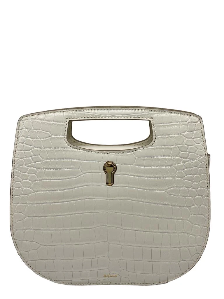 商品Bally|NEW Bally Caya Ladies 6232623 Bone Leather Top Handle Bag MSRP,价格¥4079,第1张图片