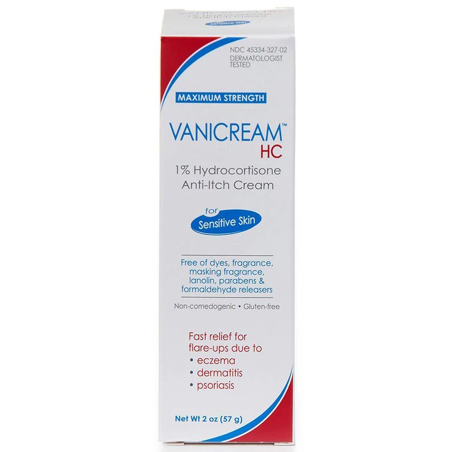 商品Vanicream|1% Hydrocortisone Anti-Itch Cream,价格¥96,第1张图片