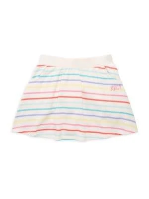 商品Juicy Couture|Little Girl’s 2-Piece Rainbow Logo Top & Skort Set,价格¥120,第3张图片详细描述