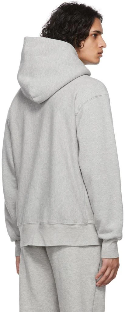 商品Les Tien|Grey Cropped Hoodie,价格¥642,第3张图片详细描述