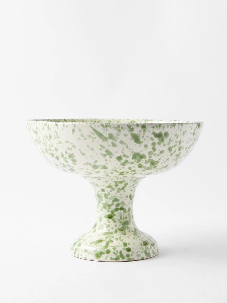 商品Cabana Magazine|Speckled glazed-ceramic fruit bowl,价格¥2008,第1张图片