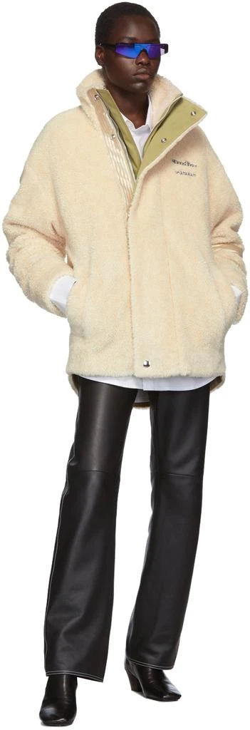 商品Acne Studios|Off-White Orsino Teddy Jacket,价格¥5115,第5张图片详细描述