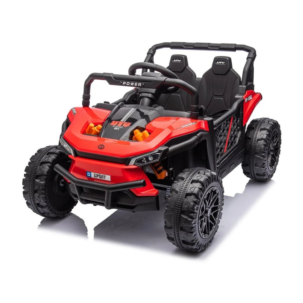 商品Streamdale Furniture|Streamdale Kids Electric Ride-On Car with Horn,价格¥3395,第2张图片详细描述