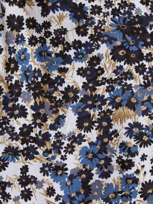 商品Madewell|Floral-Print Drawstring Dress,价格¥410,第6张图片详细描述