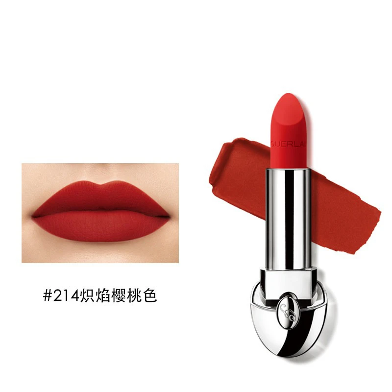 Guerlain娇兰臻彩宝石唇膏口红3.5g 丝绒质地  替换芯/外壳 1830荣耀红 商品