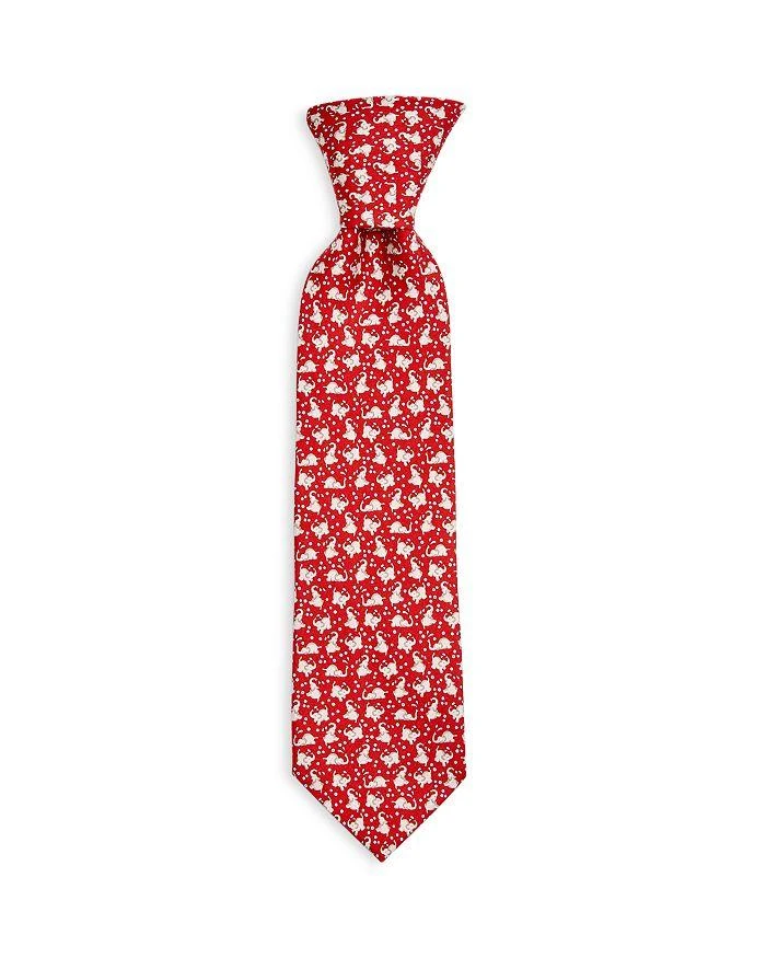 商品Salvatore Ferragamo|Elephant Print Silk Classic Tie,价格¥780,第1张图片