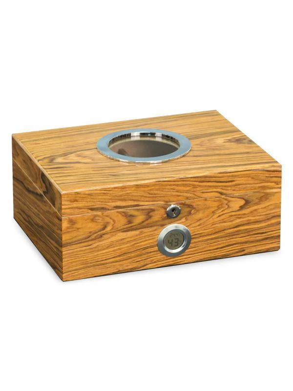 商品Bey-Berk|100-Cigar Wooden Humidor,价格¥1189,第1张图片