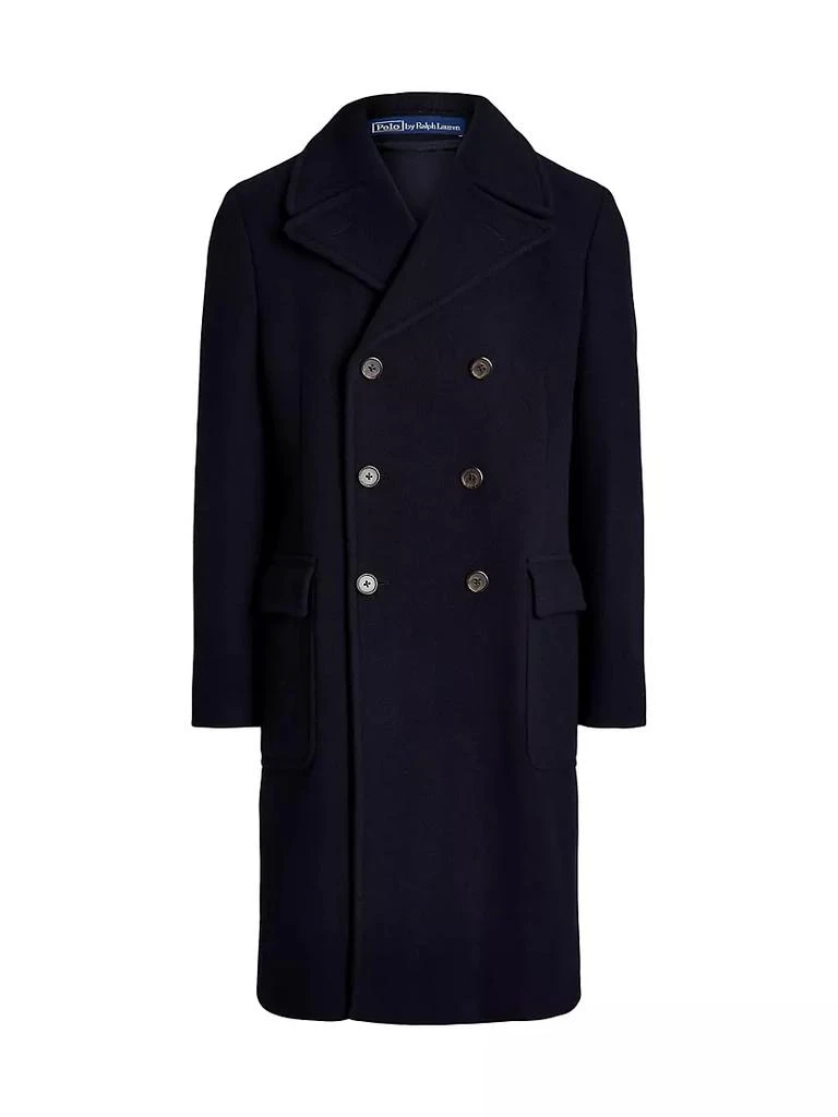 商品Ralph Lauren|Wool-Blend Double-Breasted Topcoat,价格¥5990,第1张图片