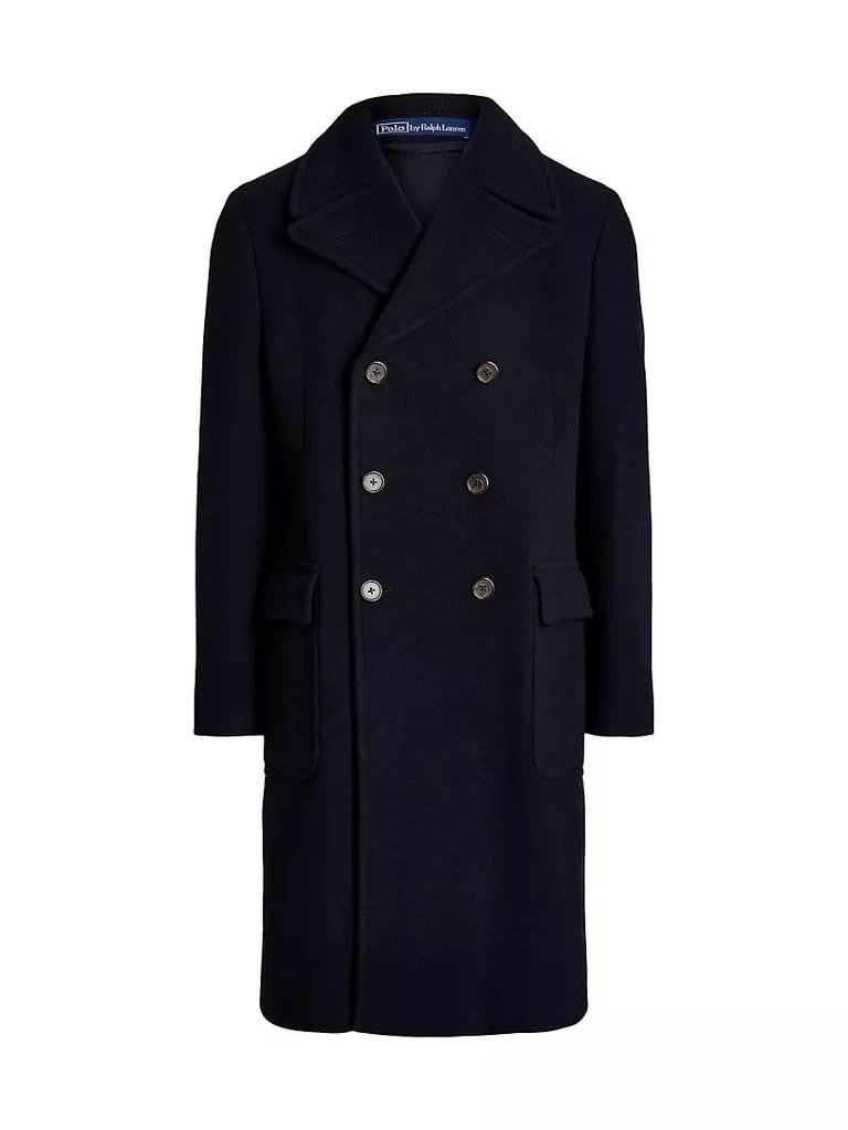 商品Ralph Lauren|Wool-Blend Double-Breasted Topcoat,价格¥5988,第1张图片