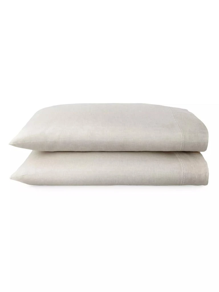 商品Peacock Alley|European Washed Linen Sheet Collection,价格¥928,第2张图片详细描述