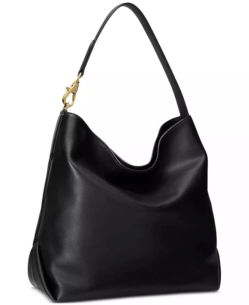 商品Ralph Lauren|Kassie Large Leather Shoulder Bag,价格¥2145,第3张图片详细描述