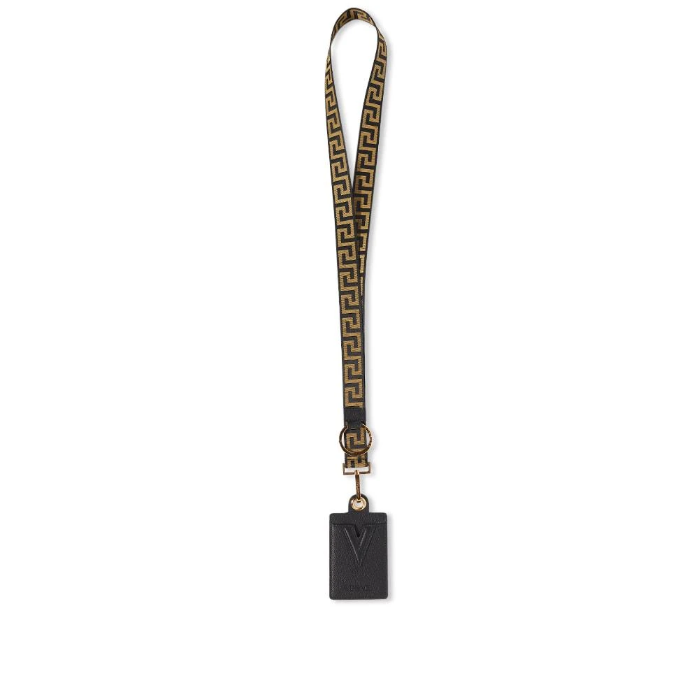 商品Versace|Versace Greek Band Neck Wallet,价格¥1579,第1张图片