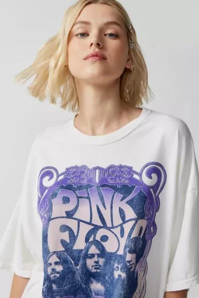 Pink Floyd Tour Poster Oversized T-Shirt Dress 商品