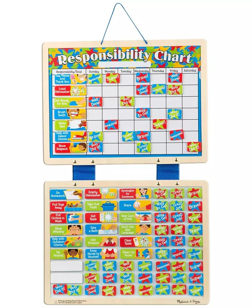 商品Melissa & Doug|Melissa & Doug Magnetic Responsibility Chart,价格¥219,第1张图片