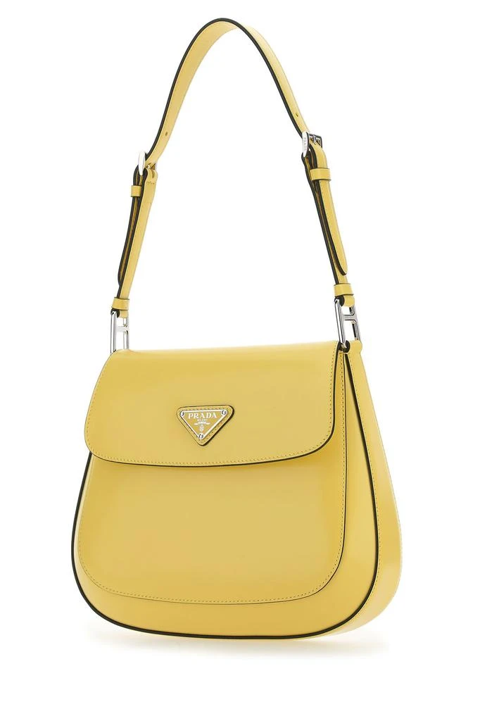 商品Prada|Yellow leather Cleo shoulder bag,价格¥16778,第1张图片