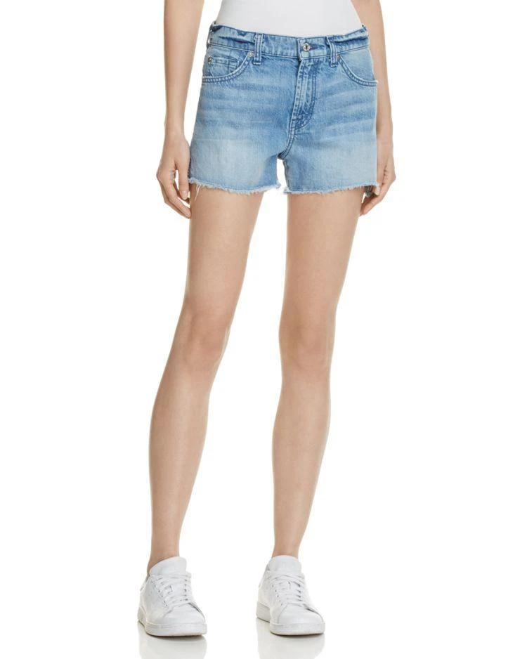 商品7 For All Mankind|Shadow Pocket Jean Shorts - 100% Exclusive,价格¥429,第1张图片