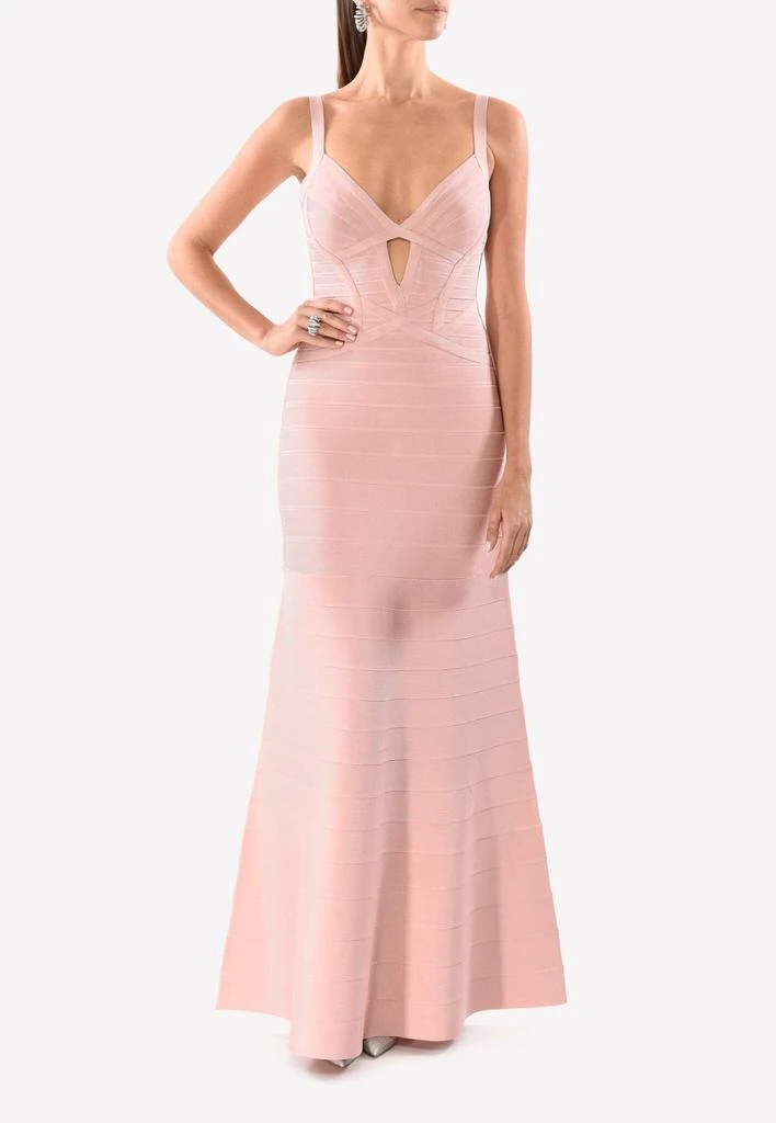 商品Herve Leger|Cambria Bandage Gown with Cut-outs,价格¥9183,第1张图片