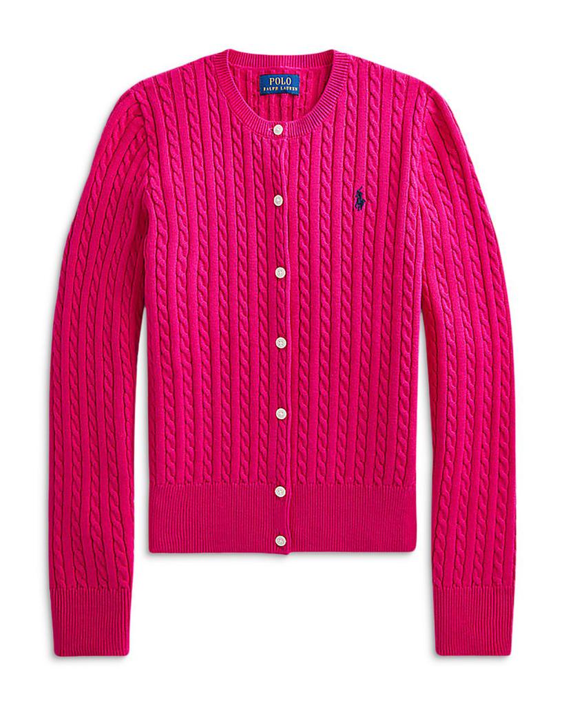 Polo Ralph Lauren | Girls' Cable Knit Cotton Cardigan - Little Kid, Big Kid 422.93元 商品图片