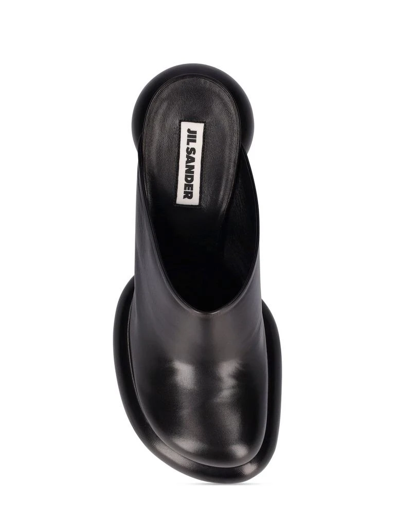 商品Jil Sander|95mm Leather Platform Mules,价格¥6035,第4张图片详细描述