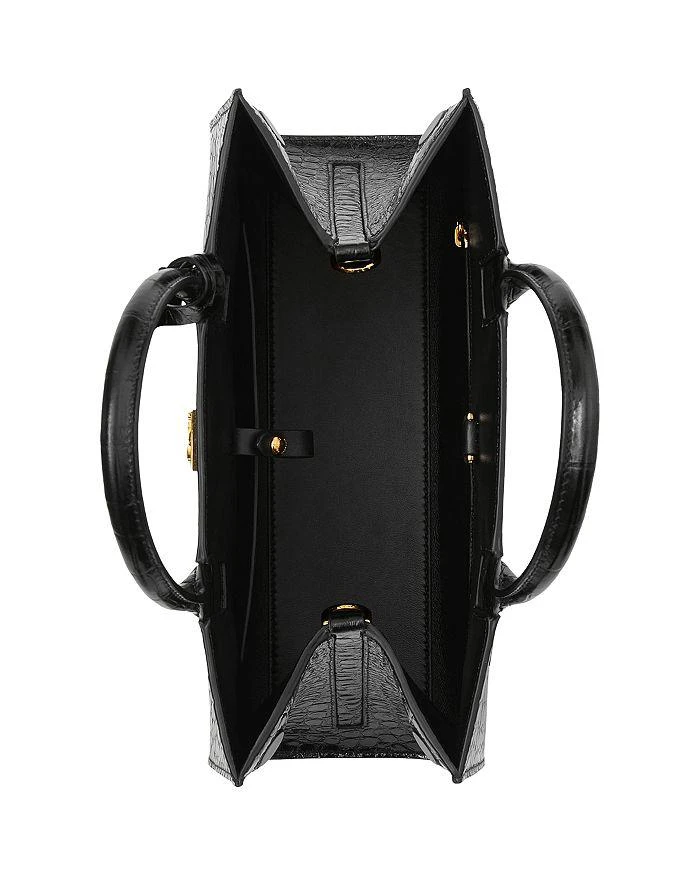 商品Burberry|Frances Mini Embossed Leather Tote,价格¥19274,第4张图片详细描述