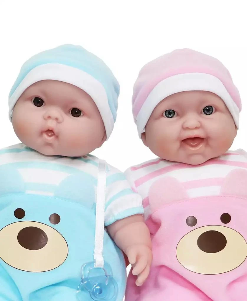 商品JC TOYS|Berenguer Boutique Twins 13" Baby Dolls Pink and Blue,价格¥187,第3张图片详细描述