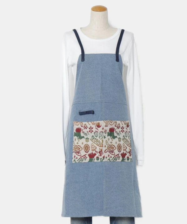 商品AMINA|LOVE&PEACE Apron,价格¥272,第4张图片详细描述