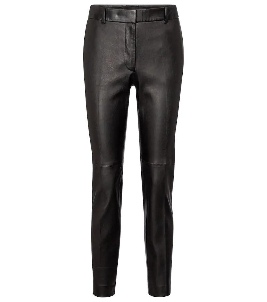 商品Joseph|Coleman mid-rise leather pants,价格¥6695,第1张图片