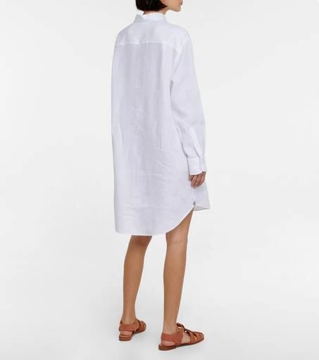 商品Loro Piana|André亚麻衬衫式连衣裙,价格¥14261,第3张图片详细描述
