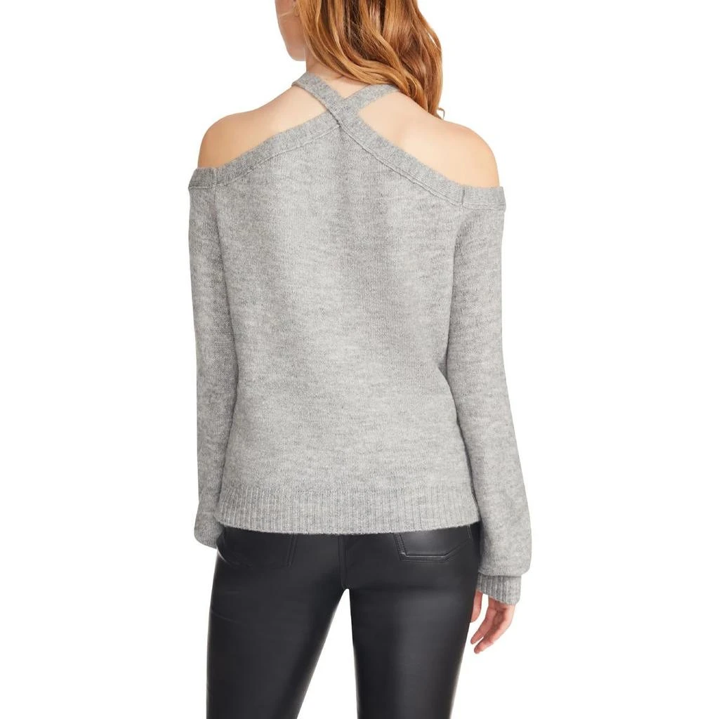 商品Steve Madden|Steve Madden Women's Knit Long Sleeve Halter Sweater,价格¥98,第3张图片详细描述