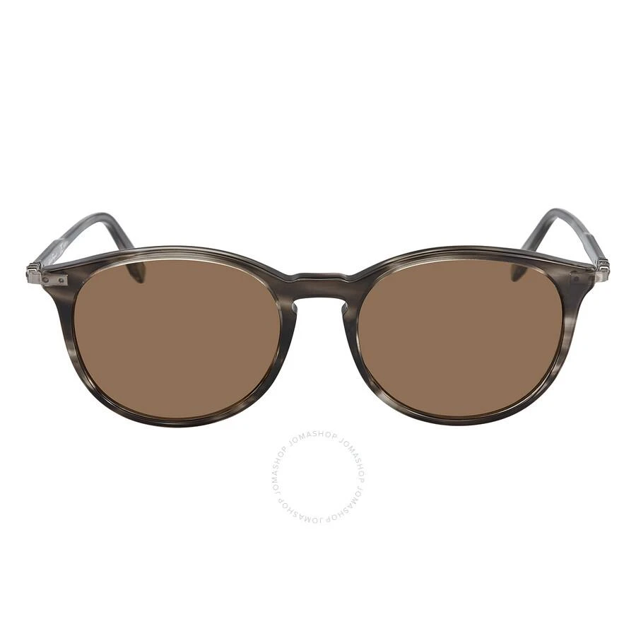 商品Salvatore Ferragamo|Brown Round Ladies Sunglasses SF911S 003 53,价格¥522,第1张图片