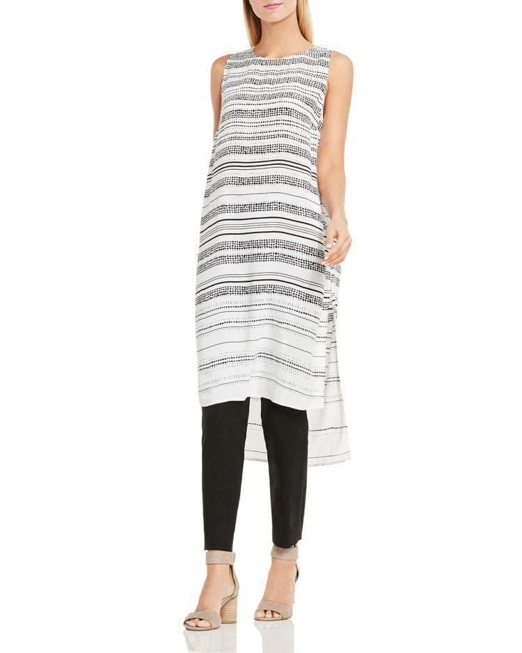 商品Vince Camuto|Pebble Stripe Print Tunic,价格¥363,第1张图片